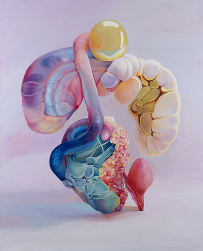 Harmonic Ampulla - a Paint Artowrk by Giorgia Roversi